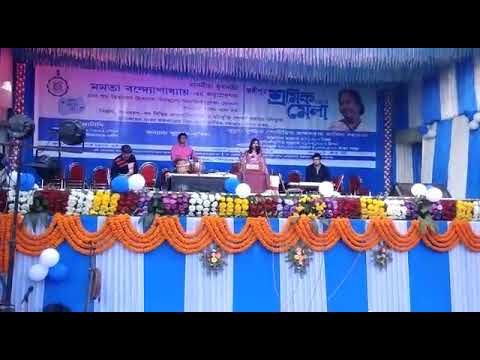 Sramik Mela in Jangipur Murshidabad song sang by Beauty Chakraboty 