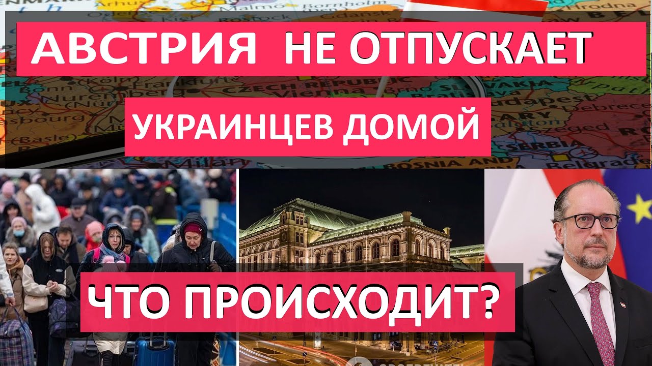 Почему АВСТРИЯ НЕ ОТПУСКАЕТ украинцев. СКОЛЬКО ПОЛУЧАЮТ беженцы в Австрии, КАК ОФОРМИТЬ защиту