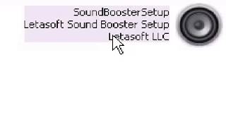 اشرح فضل برنامج زيادة حجم الصوت+ كيفية التثبيت+ +رابط التحميلLetasoft Sound Booster screenshot 1