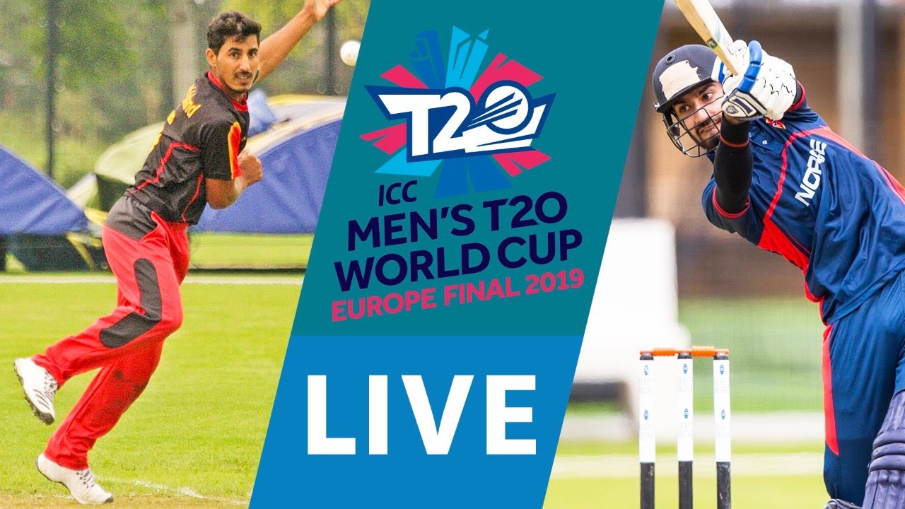MATCH ABANDONED - ICC Mens T20 World Cup Europe Final 2019 - Germany vs Norway