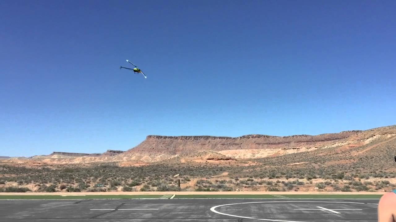 Kyle Dahl test. VTX blades, Prototype Mikado Logo 700 2016