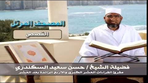 المصحف المرتل سورة القصص