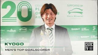 2024 Celtic Player of the Year Awards | Kyogo wins Men's Top Goalscorer!