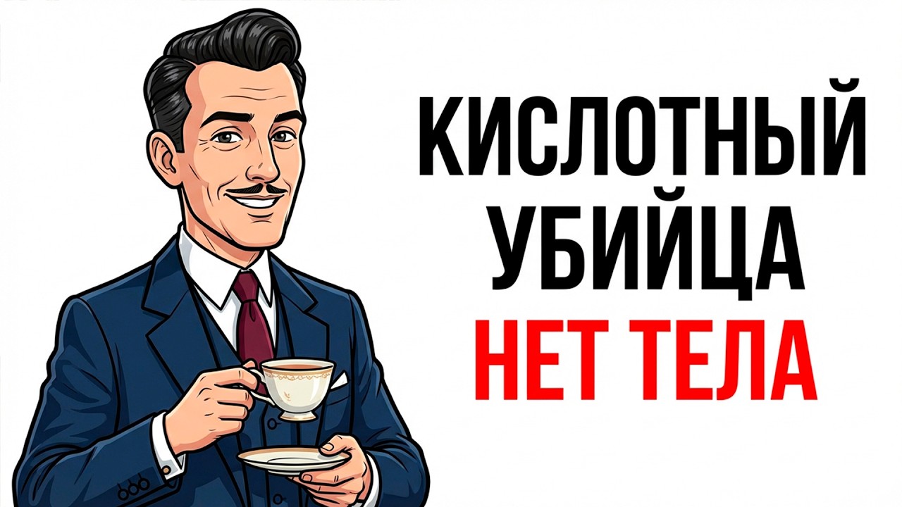 Ты — КИСЛОТНЫЙ УБИЙЦА (И ЭТО ВСЯ ТВОЯ ЖИЗНЬ)