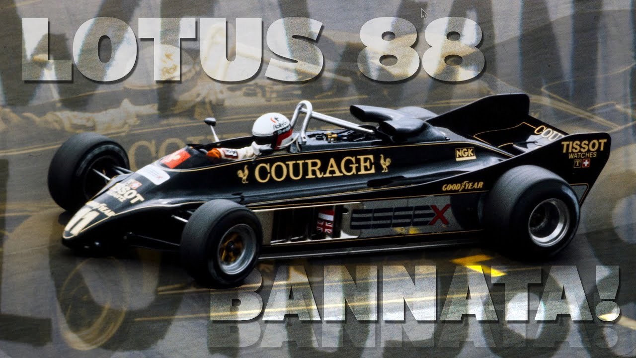 LOTUS 88, la monoposto BANNATA dalla F1