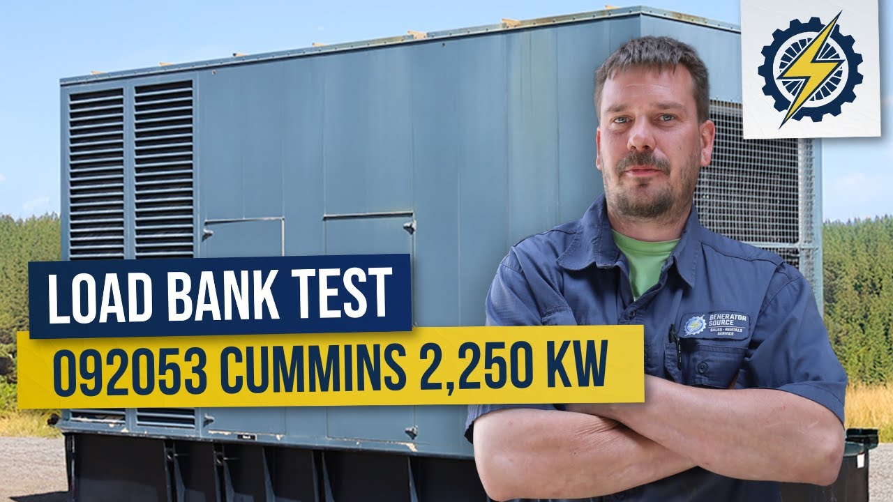 Load Bank Testing a 2250kW Cummins Diesel Generator | 31-Point Inspection | Generator Source