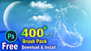 Free Download & Install A to Z  Brush Pack in Adobe Photoshop CC #photoshopbrushesfreedownload screenshot 4