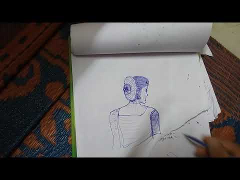 Ball pen drawing - YouTube