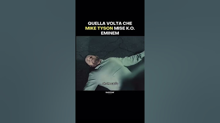 Quella volta in cui #miketyson mise ko #eminem