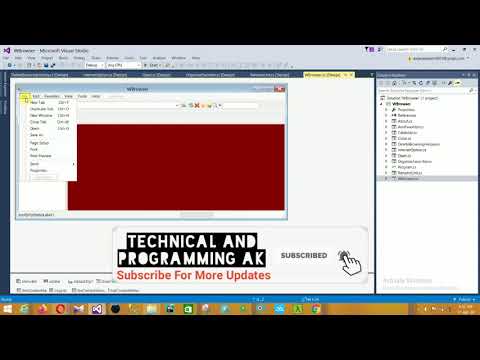web browser project in c#.net with source code | c# mini project for students | csharp free projects