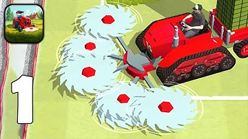 Mow And Trim - Part 1 Mow, Trim & Cut Grass & Lawn - Gameplay Walkthrough(iOS, Android)