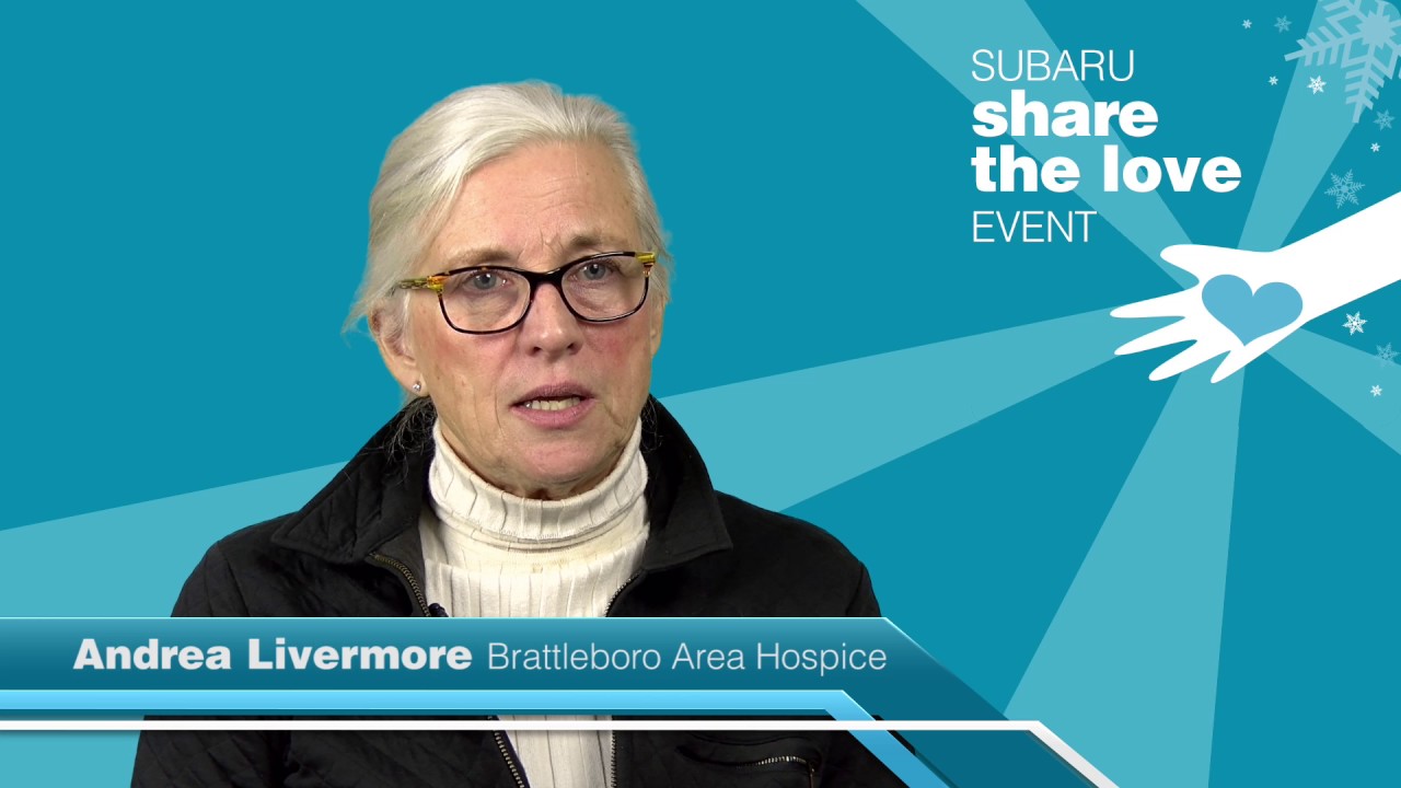 Brattleboro Subaru's Share the Love with Brattleboro Area Hospice