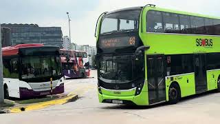 SG6360J SBST Alexander Dennis Enviro 500 (3 Door) on 69 departs at Tampines Bus Int