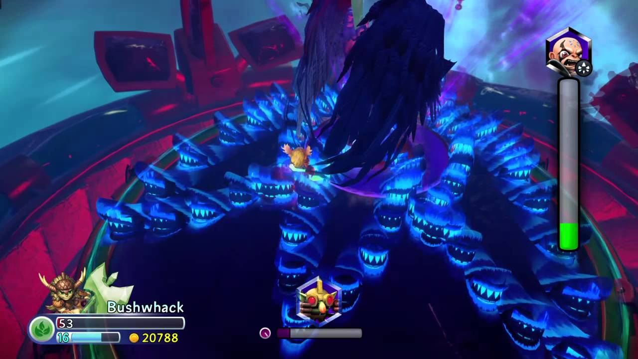 Skylanders Trap Team Final Boss - Kaos (Nightmare Difficulty) - YouTube