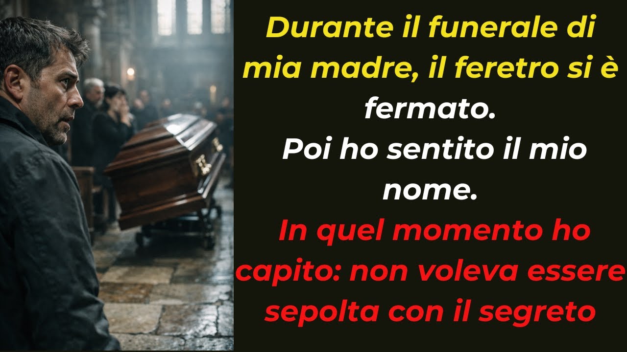 Durante Il Funerale, Il Feretro Si È Fermato — Poi Ho Sentito Il Mio Nome… ‐