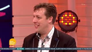 Piers Morgan Has His Phone Stolen!  Good Morning Britain, by pickpocket Lee Thompson