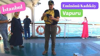 İstanbul Eminönü Kadıköy Vapuru