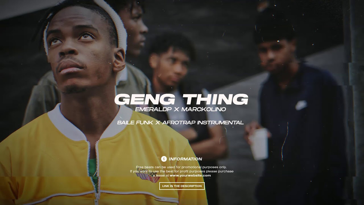 Baile Funk X Afrotrap Instrumental 2020 "GENG THING" Afrotrap , Baile Brazilian Funk Type Beat