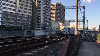 南海高野線　北野田駅前 急行橋本行き1000系1032F+1002F発車