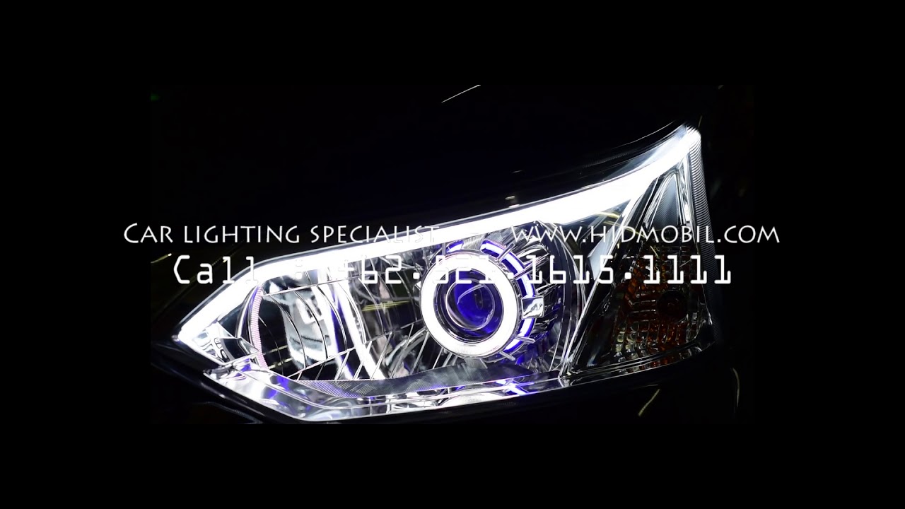 Jual Headlamp Toyota Grand Avanza Veloz Angel Eyes Hid Drl 2016 2018 Jakarta Barat Hid Mobil Morimoto Tokopedia