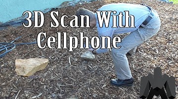 3D Scan With a Cellphone Using Free, Open Source Software
