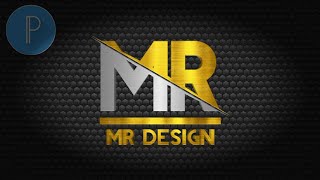 MR logo design on Android || MR logo in Pixellab || mobile se logo screenshot 5