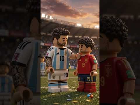 Messi Legends don't need to win to leave a mark. 🤝#WorldCup2026 #LEGO #Football #Soccer #messi