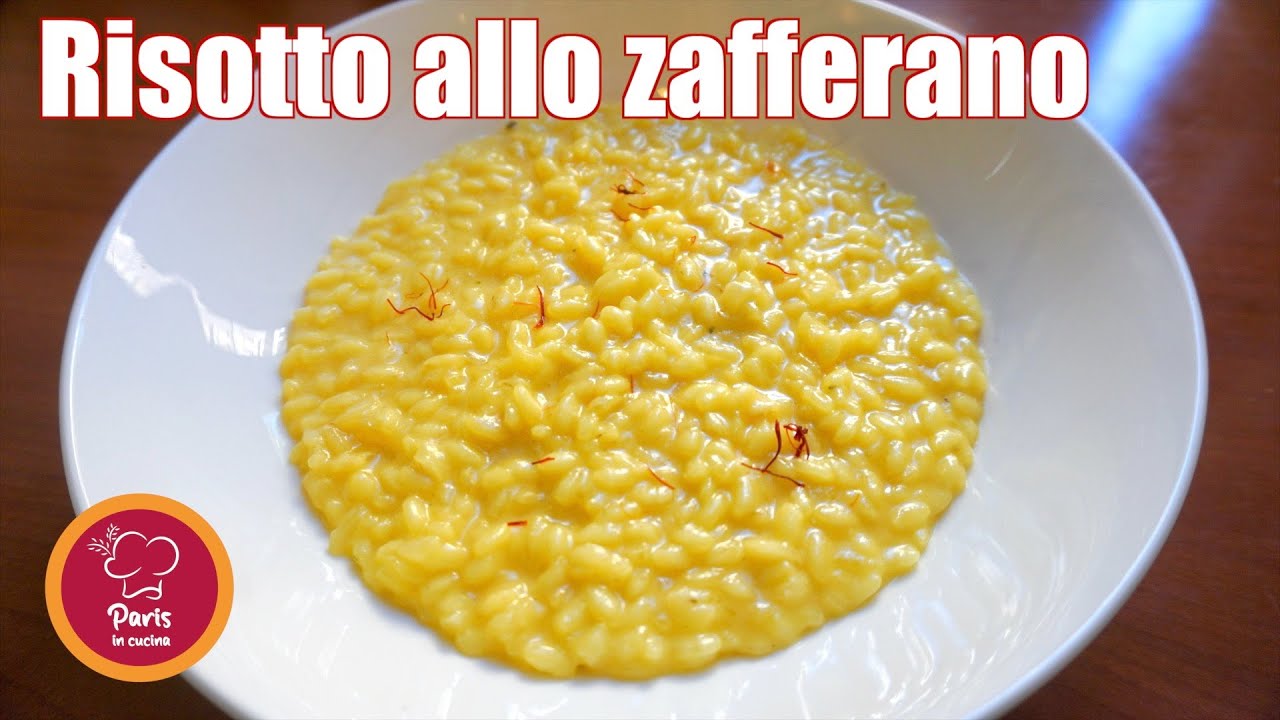 Risotto allo Zafferano Ricetta Classica Autentica (SUB ENG) YouTube