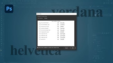 FONT IDENTIFIER from IMAGE in Photoshop | FIND FONTS QUICKLY