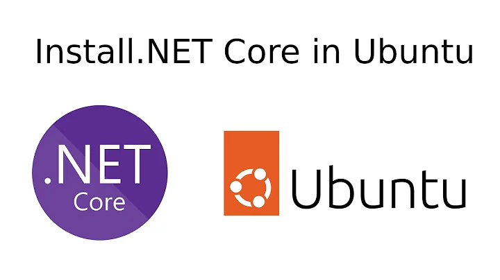 How to install DotNET core in Ubuntu