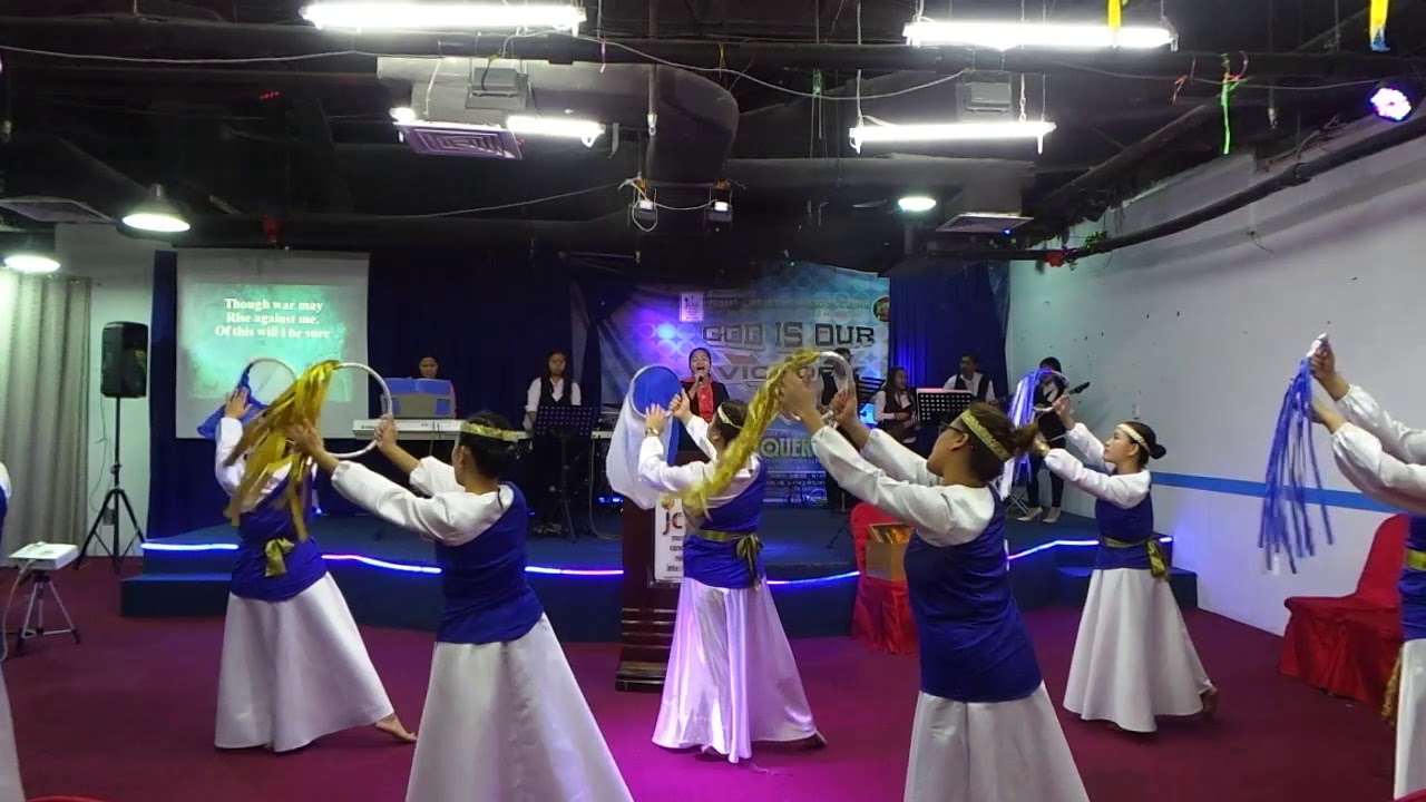 Tambourine Dance Ministry JCKC International Church You Are , You