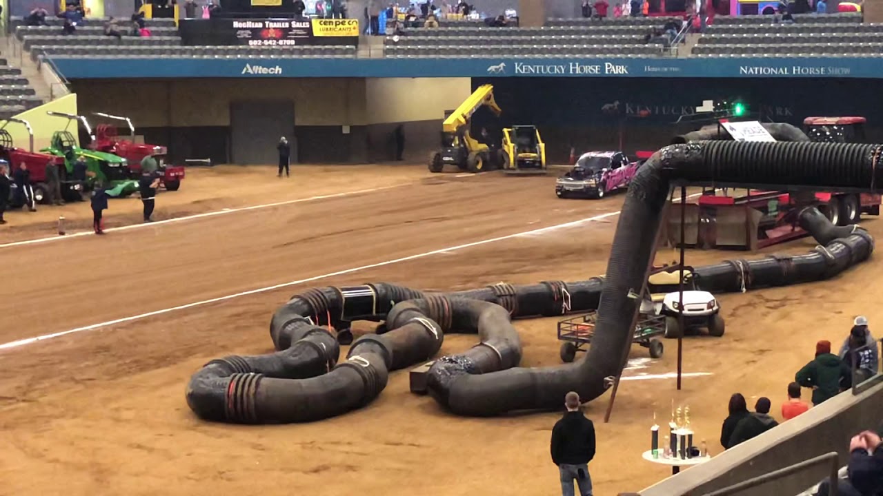 David Carlton first pass on Thursday night 2020 Kentucky Invitational