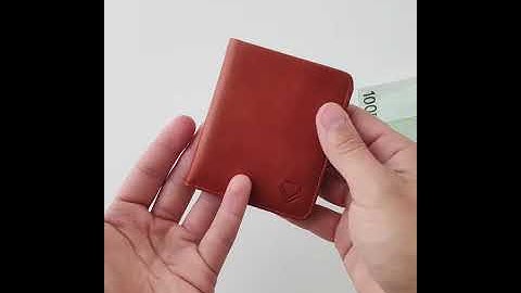 VERSO RFID Blocking Minimalist Bifold Wallet