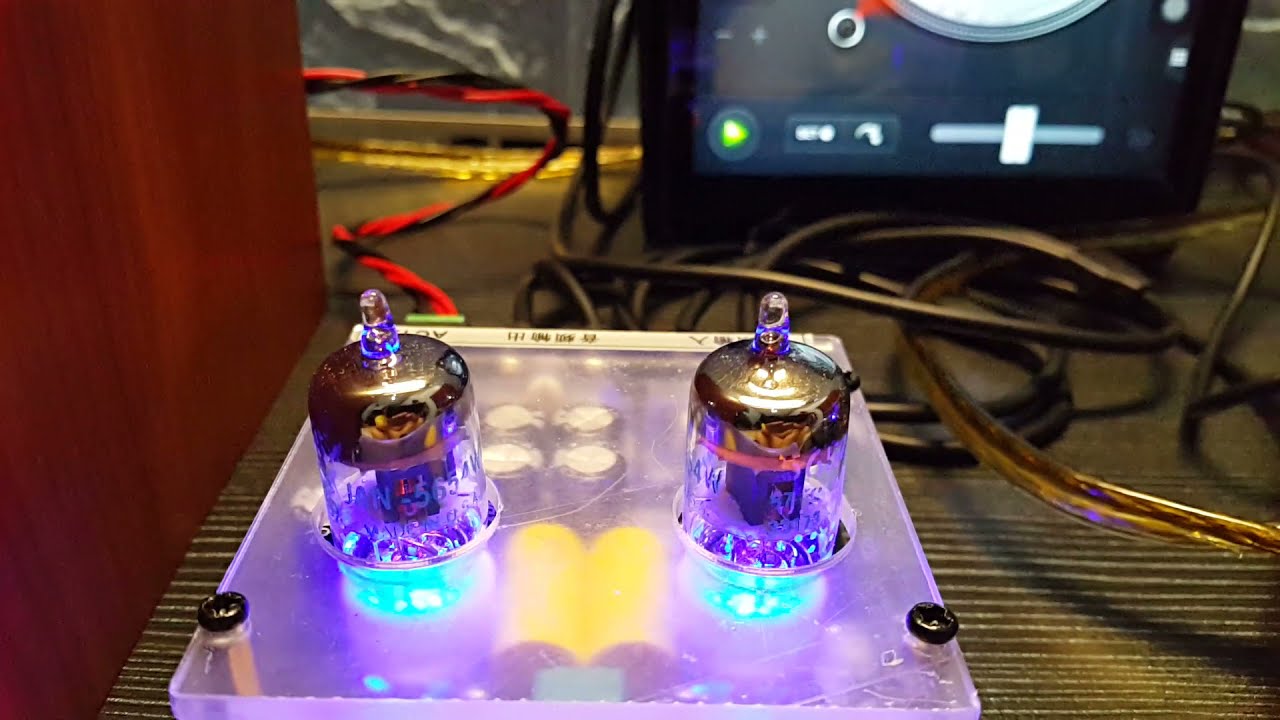 GE 5654W Vacuum Tube Preamp & TDA7297 Amplifier (P2)