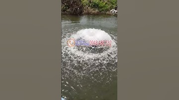 Bơm nổi cánh quạt sục khí tạo oxy hòa tan ao nuôi cá nuôi tôm hồ câu sân vườn #suckhi #bomoxy #hocau