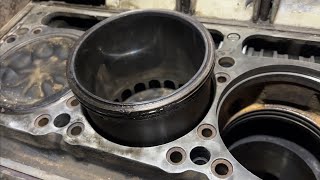 Detroit diesel 8v92TA 2 stroke diesel tear down. Rust broken bolts counter bore problems by Bus Grease Monkey 33,129 views 3 months ago 49 minutes