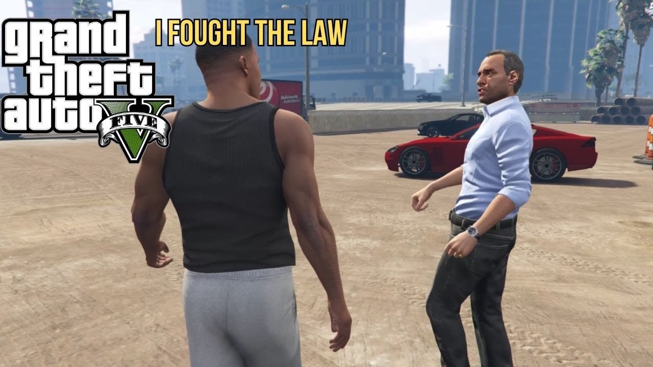 GTA 5 - Mission - I Fought The Law [PC] - YouTube
