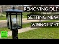 How To Update or Replace a Lamp Post and Light