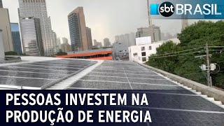 Procura por energia solar aumenta mais de 50% durante a pandemia | SBT Brasil (19/01/21)