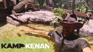 Build an AMAZING Water Monitor Pond : Kamp Kenan S3 Episode 39