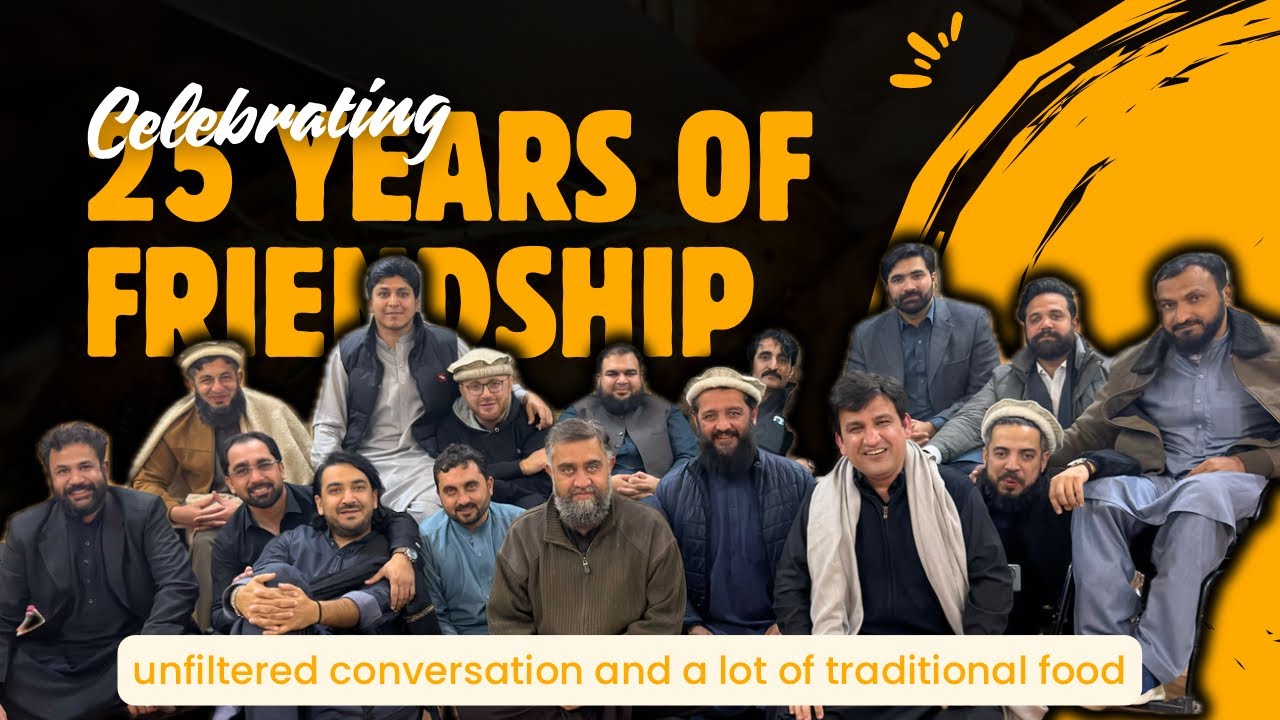 Celebrating 25 years of Friendship & Brotherhood in Peshawar with Traditional Food (Lamb)