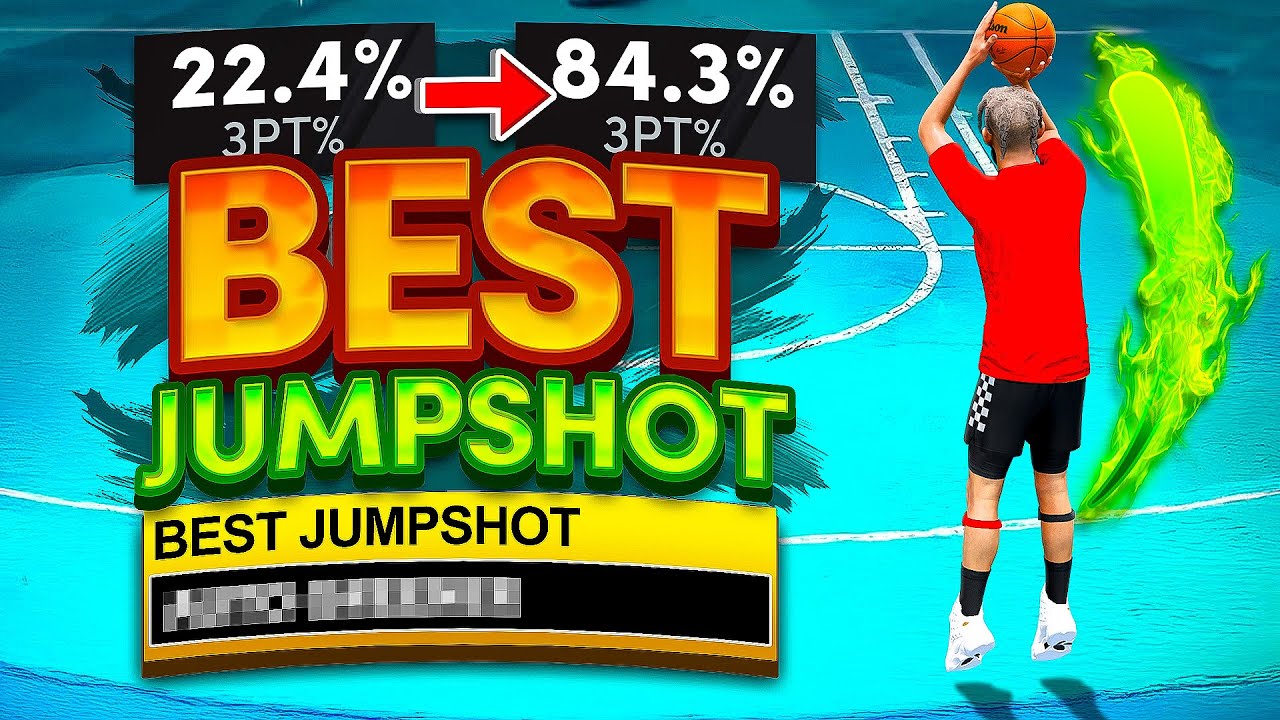 the-best-jumpshot-in-nba-2k25-a-greenlight-jumpshot-to-increase-your
