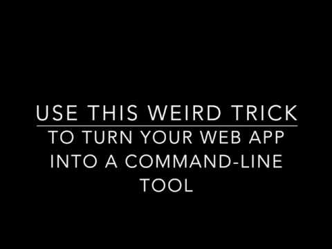 How to make a web server command-line tool in F#