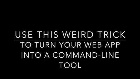 How to make a web server command-line tool in F#