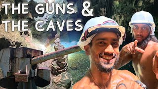 Visited the LARGEST Cave In Trinidad!🇹🇹 | Found Two Huge GUNS on the Island😱