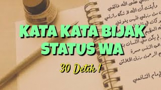Kata Kata Bijak 30 Detik Untuk Status WA (Nasehat Kehidupan Imam Syafi'i)