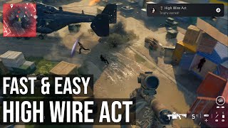 Cod Mw3 - High Wire Act Trophy Achievement Kill 10 Enemies While Using A Zipline