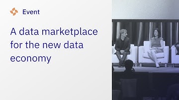 A Data Marketplace for the New Data Economy