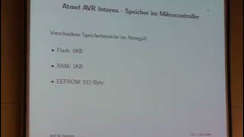 22C3 - 482: Atmel AVR for Dummies (ENGLISH translation, via Vozo.ai tool)