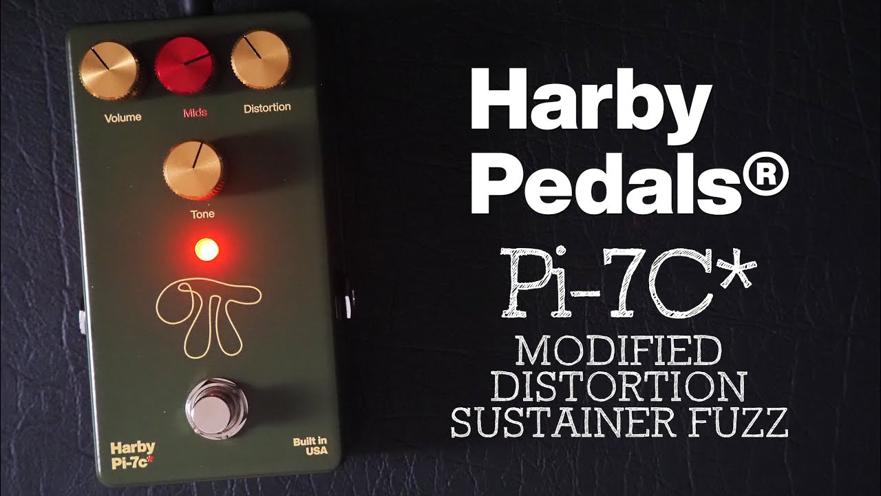 ギター Harby Pedals Pi-7c Modified 楽天市場】Harby Pedals/Pi-7C modified【ラインナップ入れ替えにつき